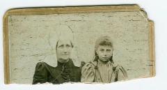 Appolonia Van Goethem met kleindochter