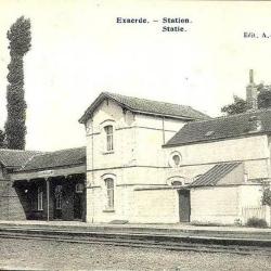 Spoorlijn  Lokeren- Moerbeke, station Eksaarde