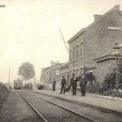 Spoorlijn 57A Sint-Gillis-Waas - Moerbeke, station Kemzeke