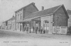 Spoorlijn 57A Sint-Gillis-Waas - Moerbeke, station Stekene