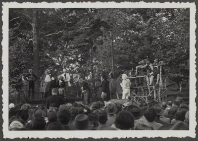 Inrijden Reinaertpad 1955: openluchtspel