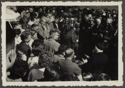 Inrijden Reinaertpad 1955: deelnemers