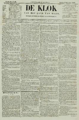 De Klok van het Land van Waes 08/09/1867