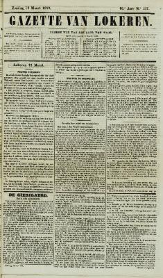 Gazette van Lokeren 13/03/1859