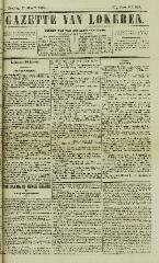 Gazette van Lokeren 11/03/1860