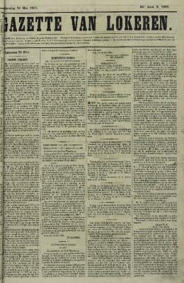 Gazette van Lokeren 30/05/1869