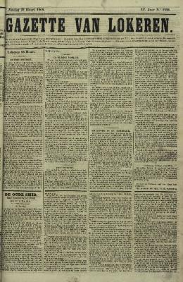 Gazette van Lokeren 29/03/1868