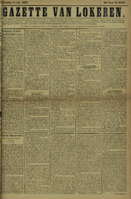 Gazette van Lokeren 03/07/1887