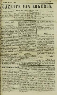 Gazette van Lokeren 08/04/1860