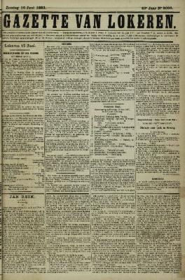 Gazette van Lokeren 17/06/1883