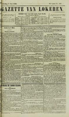 Gazette van Lokeren 06/05/1860