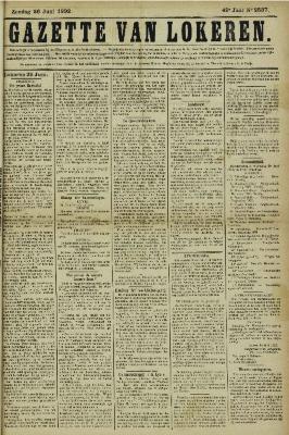 Gazette van Lokeren 26/06/1892
