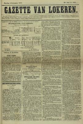 Gazette van Lokeren 03/11/1872