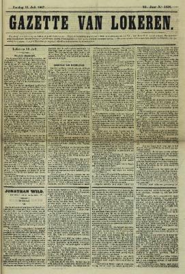 Gazette van Lokeren 14/07/1867