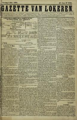 Gazette van Lokeren 06/05/1883