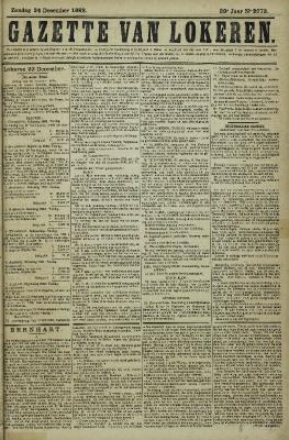 Gazette van Lokeren 24/12/1882