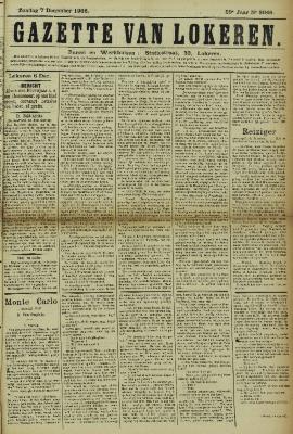 Gazette van Lokeren 07/12/1902