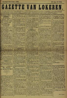 Gazette van Lokeren 08/11/1896