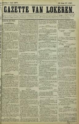 Gazette van Lokeren 01/07/1877