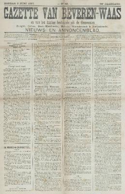 Gazette van Beveren-Waas 02/06/1907