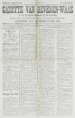 Gazette van Beveren-Waas 04/03/1906