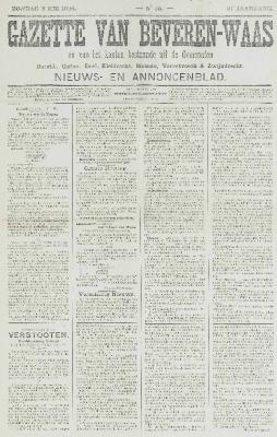 Gazette van Beveren-Waas 08/05/1904
