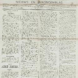 Gazette van Beveren-Waas 30/01/1887