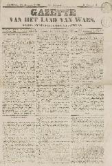Gazette van het Land van Waes 25/01/1846
