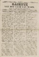 Gazette van het Land van Waes 18/01/1846