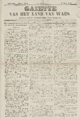 Gazette van het Land van Waes 01/03/1846