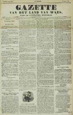 Gazette van het Land van Waes 06/04/1856