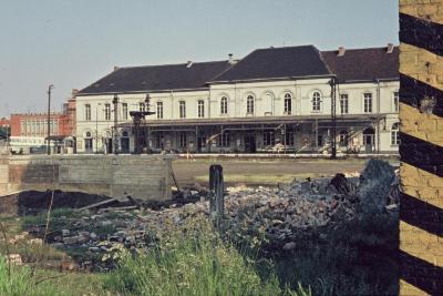 Spoorlijn 59 Station Sint- Niklaas spoorzijde 1968