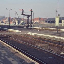 Spoorlijn 59 Afbraak locomotiefloodsen Sint- Niklaas
