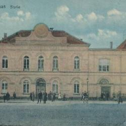 Prentkaart Spoorlijn 59 station Sint- Niklaas 1905