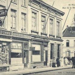 Prentkaart Spoorlijn 59 station Sint- Niklaas 1907
