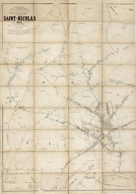 Popp-kaart: Kadastraal plan Sint-Niklaas, Popp 1/5000