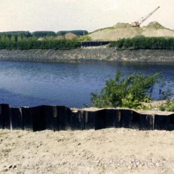 Aanleg Durmebrug 1979, Elversele-Hamme