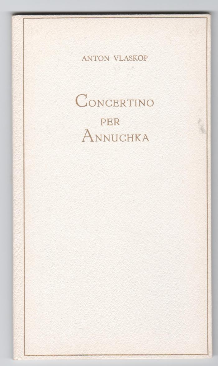 Concertino Per Annuchka
