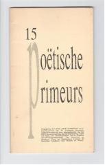 Anton Vlaskop in 15 Poëtische primeurs