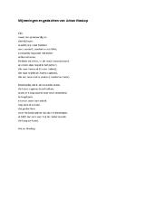 Anton Vlaskop in mijmeringen