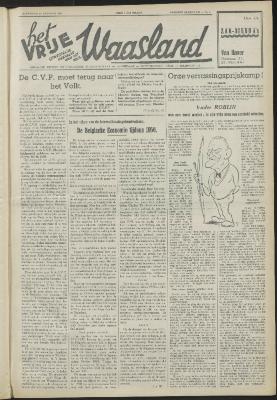 Het Vrije Waasland 13/01/1951