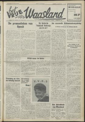 Het vrije Waasland 31/03/1951