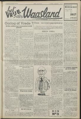 Het vrije Waasland 24/02/1951