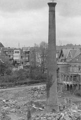 Afbraak schouw textielfabriek Vanderschueren